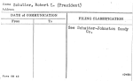 Schutter, Robert L. (President)