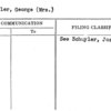 Schuyler, George (Mrs.)