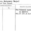 Schuyler, Montgomery (Major)