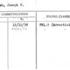 Schwab, Joseph P.