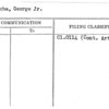 Schwacha, George Jr.