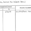Schwartz, Harriet Von Schmidt (Mrs.)