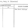 Schwartz, Paul, E. (Director)