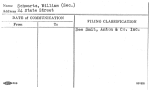 Schwartz, William (Sec.)