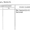 Schwegel, Warren M.