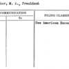 Schweiker, M.A., President
