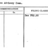 Science Advisory Comm.