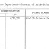 Science Department--Summary of Activities