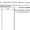 Science & Education Little Theatre Attendance Report