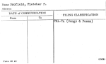 Scofield, Fletcher P.