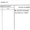 Scott, Lester W.
