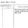 Scott, Mabel (Mrs.) (Secy)