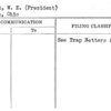 Scott, W.E. (President)