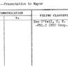 Scroll--Presentation to Mayor