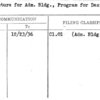 Sculpture for Adm. Bldg., Program for Design