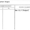 Sculpture Budget