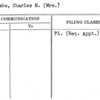 Seacombe, Charles M. (Mrs.)