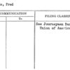 Seafide, Fred