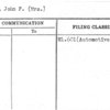 Seal, John F. (Mrs.)