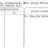 Seaman, Irmingarde M. (Mrs. George Williams)