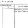 Searby, Ira R. (Clerk)