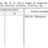 Searcy, Wm. E.H. (Jr.) Judge of Superior Courts