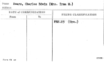 Sears, Charles Edwin (Mrs. Irma M.)