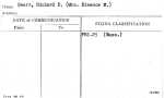 Sears, Richard D. (Mrs. Eleanor M.)