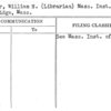 Seaver, William N. (Librarian) Mass. Inst. of Technol