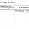 Sebring, Charles Company