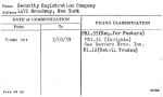 Security Registration Company