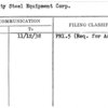 Security Steel Equipment Corp.