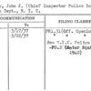 Seerey, John J. (Chief Inspector Police Dept.)