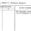 Seixas, Edward F. (Business Manager)