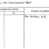 Selden, The Stratosphere Man