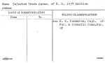 Selected Trade Assns. of U.S. 1937 Edition