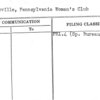 Sellersville, Pennsylvania Woman's Club
