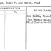Selvage, James P. and Smith, Fred