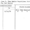 Sena, Jose D. (New Mexico Republican State Central Comm.)