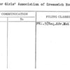 Senior Girls' Association of Greenwich House.