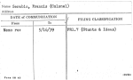 Serabio, Francis (Colonel)