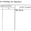 Service Building for Suppliers