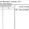Service Messenger Company, Inc.