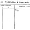 Services - Credit Ratings & Investigating