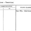 Services - Theatrical