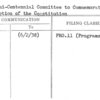 Sesqui-Centennial Committee to Commemorate the Adoption of the Constitution