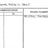 Sessongood, Philip L. (Mrs.)