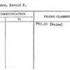 Severance, Harold E.