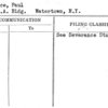 Severance, Paul