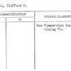 Sewell, Clifford C.